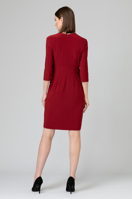 Joseph Ribkoff dress style 193014. Imperial Red 193. 5