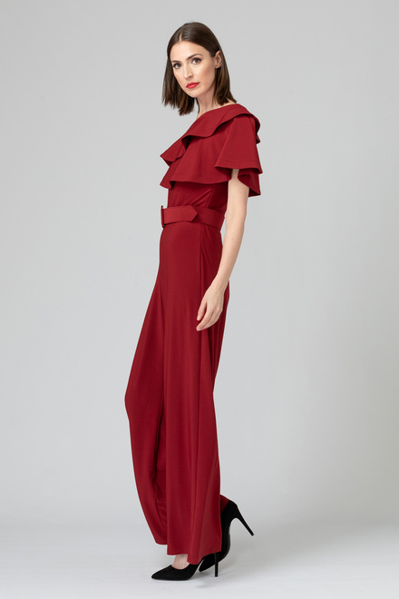 Joseph Ribkoff Jumpsuit style 193054. Imperial Red 193. 5