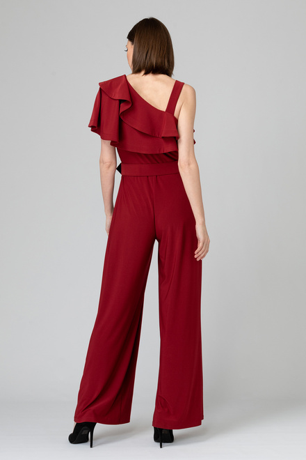 Joseph Ribkoff Jumpsuit style 193054. Imperial Red 193. 7