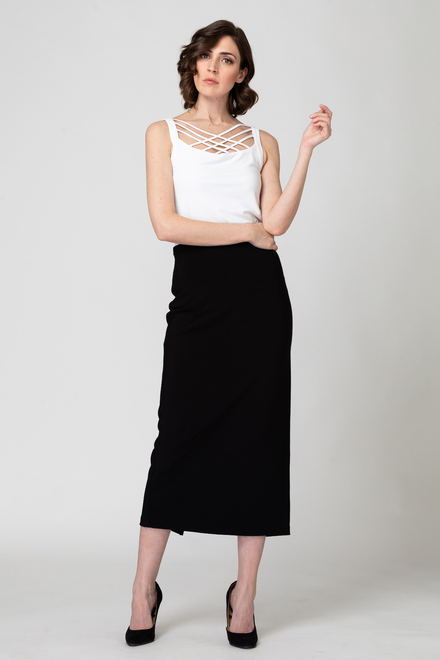 Joseph Ribkoff skirt style 193092. Black. 15