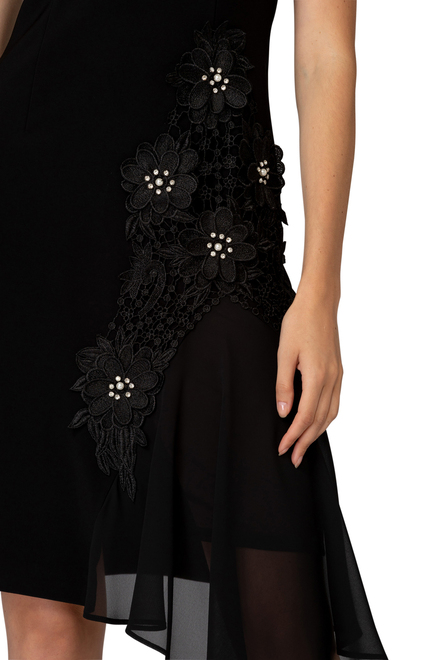 Joseph Ribkoff dress style 193201. Black. 16