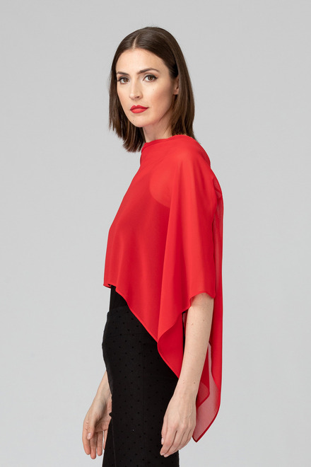 Joseph Ribkoff cover up style 193226. Rouge A Levres 173. 4