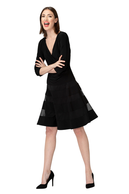 Joseph Ribkoff dress style 193293. Black. 11