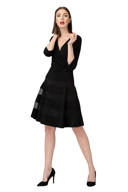 Joseph Ribkoff dress style 193293. Black. 13