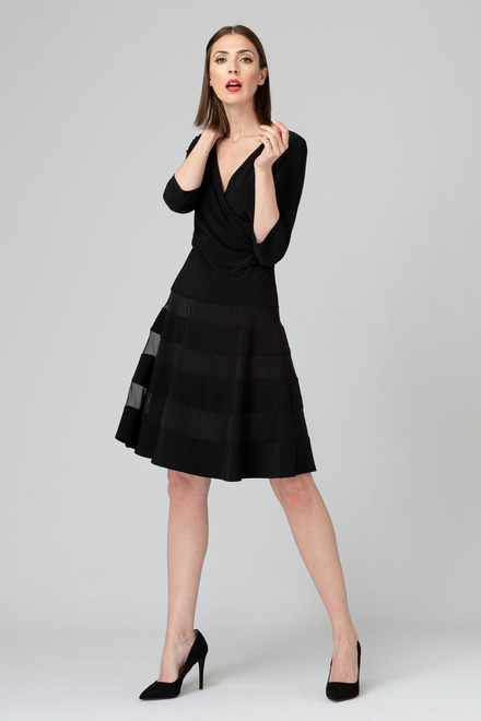 Joseph Ribkoff dress style 193293. Black. 26