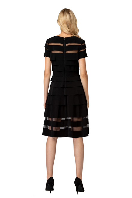 Joseph Ribkoff dress style 193310. Black. 12