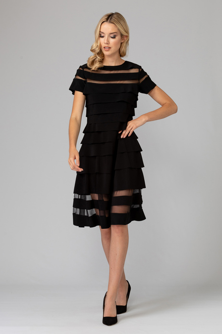 Joseph Ribkoff dress style 193310. Black. 22