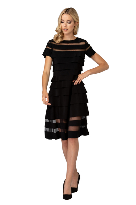 Joseph Ribkoff dress style 193310. Black. 25