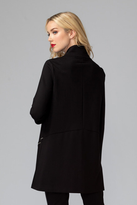 Joseph Ribkoff jacket style 193363. Black. 5