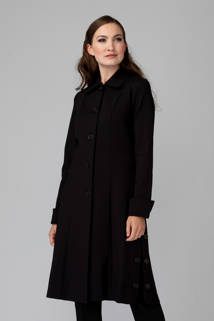 Joseph Ribkoff coat style 193365. Black. 3