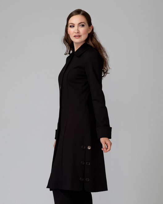 Joseph Ribkoff coat style 193365. Black. 4