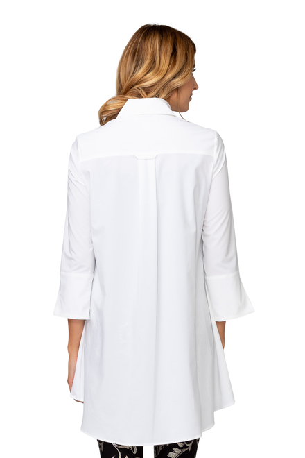 Joseph Ribkoff blouse style 193418. White. 12