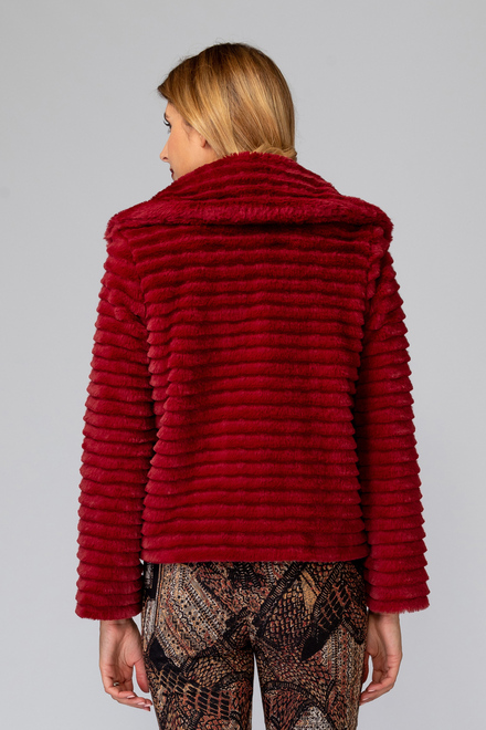 Joseph Ribkoff coat style 193718. Imperial Red 193. 10