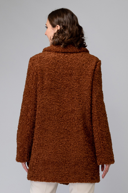 Joseph Ribkoff coat style 193719. Brown. 11