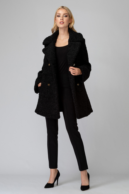 Joseph Ribkoff coat style 193719. Black. 10