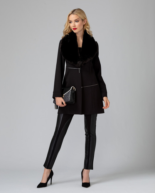 Joseph Ribkoff coat style 193727. Black. 9