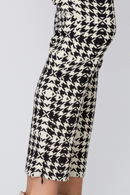 Joseph Ribkoff Pantalon style 193845. Noir/ecru. 16