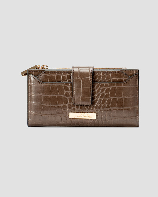 Joseph Ribkoff wallet style 193860. Brown. 8