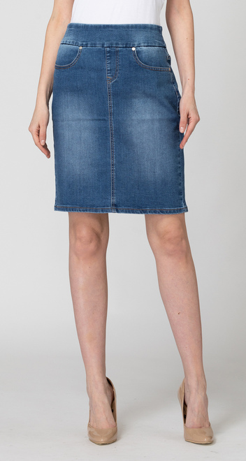 Joseph Ribkoff skirt style 193946. Blue. 10