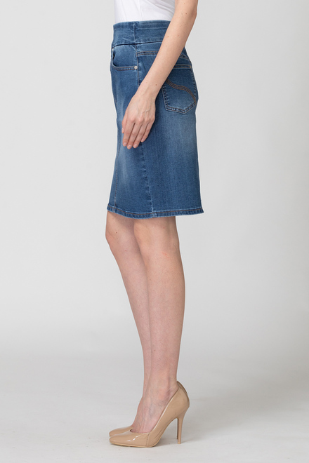 Joseph Ribkoff skirt style 193946. Blue. 11