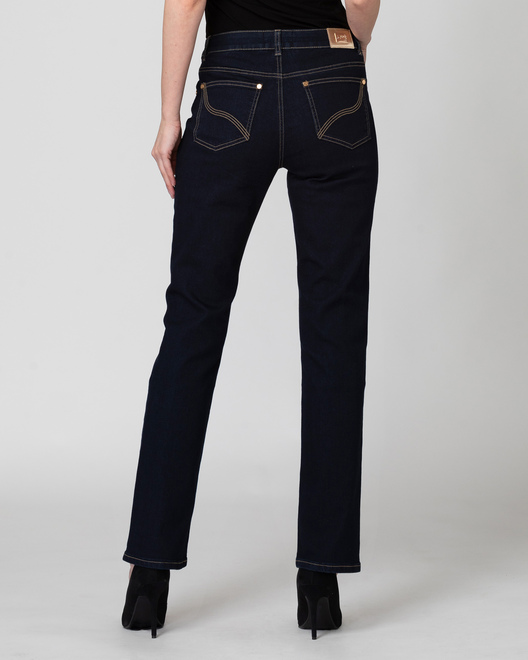 Joseph Ribkoff Jeans style 193980. Indigo. 12