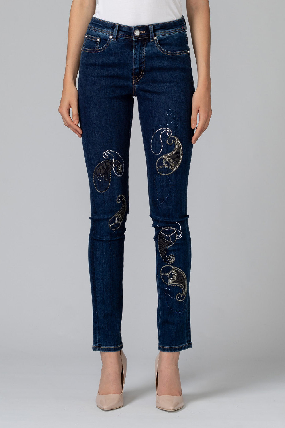 Joseph Ribkoff Jeans style 193982. Indigo