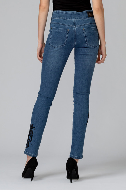 Joseph Ribkoff Jeans style 193987. Blue. 6