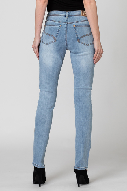Joseph Ribkoff Jeans style 193991. Bleu Denim P&acirc;le. 17