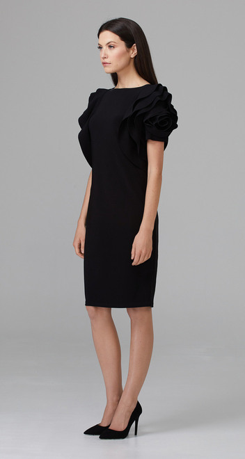 Joseph Ribkoff dress style 194007. Black. 4