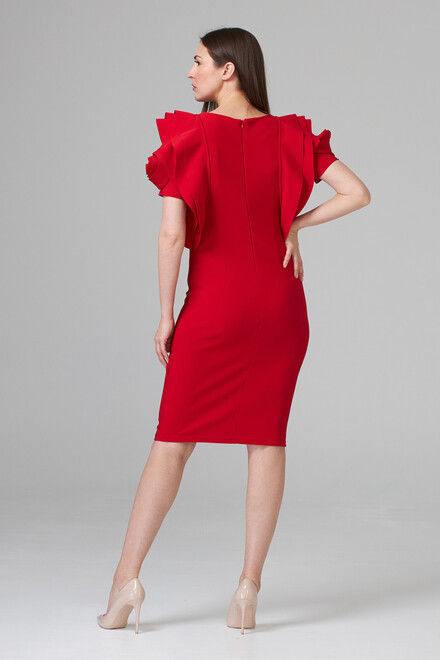 Joseph Ribkoff robe style 194007. Rouge A Levres 173. 11