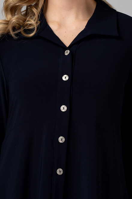 Joseph Ribkoff Shirt style 194101. Midnight Blue 40. 8
