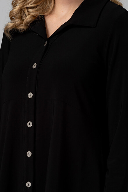Joseph Ribkoff Shirt style 194101. Black. 8