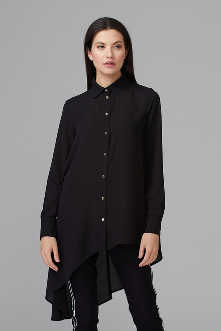 Joseph Ribkoff Shirt style 194233. Black. 2