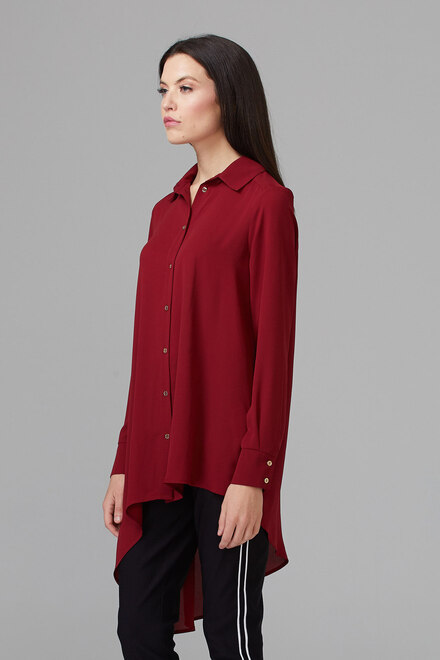 Joseph Ribkoff Shirt style 194233. Imperial Red 193. 5