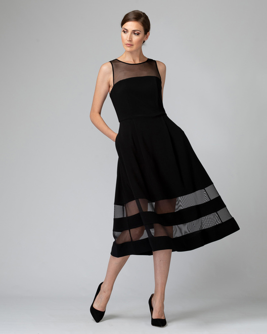 Joseph Ribkoff dress style 194296. Black. 27