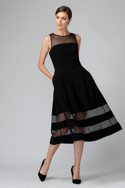 Joseph Ribkoff dress style 194296. Black. 28