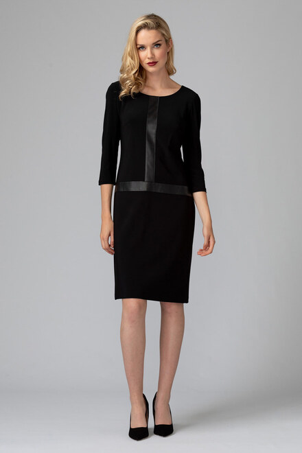 Joseph Ribkoff dress style 194384. Black. 16
