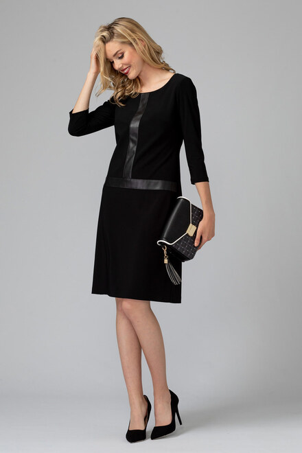 Joseph Ribkoff dress style 194384. Black. 26