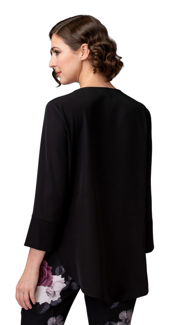 Joseph Ribkoff blouse style 194417. Black. 13