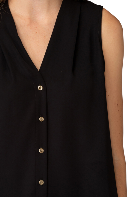 Joseph Ribkoff blouse style 194418. Black. 16