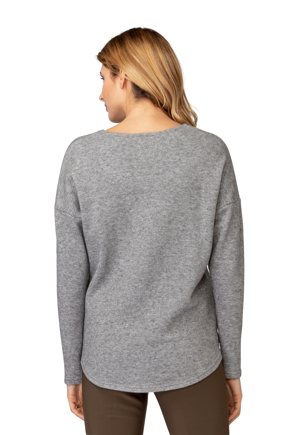 Joseph Ribkoff Sweater style 193472. Grey