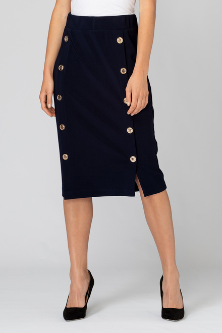 Joseph Ribkoff skirt style 193090. Midnight Blue