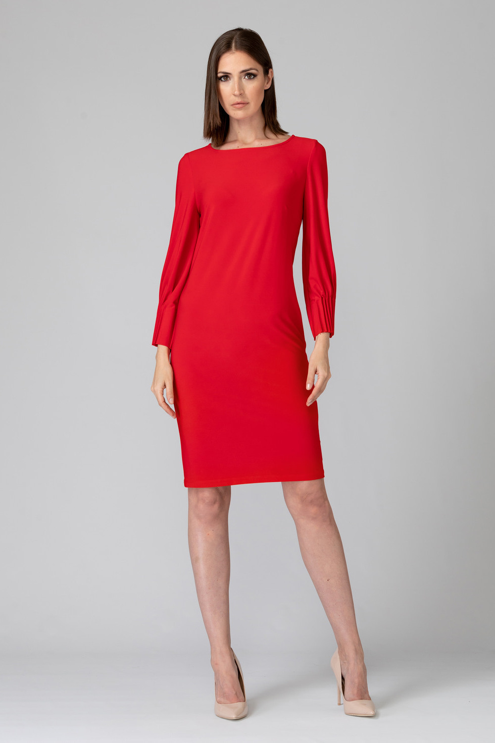 Joseph Ribkoff robe style 193000. Rouge A Levres 173