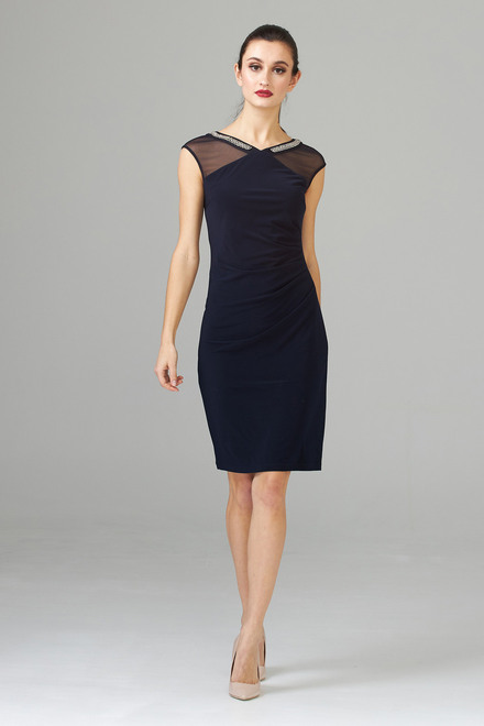 Joseph Ribkoff Dress Style 201004. Midnight Blue 40