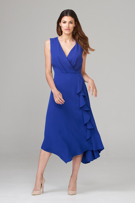 Joseph Ribkoff Dress Style 201226. Royal Sapphire 163