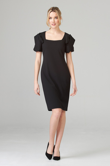 Joseph Ribkoff Dress Style 201228. Black