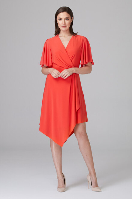Joseph Ribkoff Dress Style 201262. Papaya