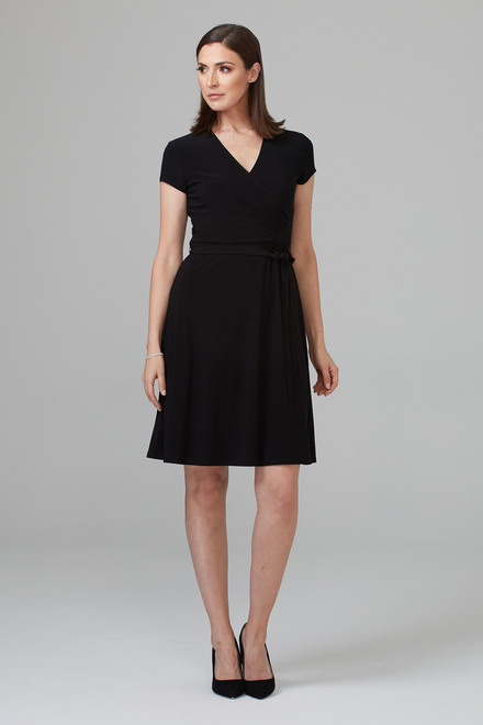 Joseph Ribkoff Dress Style 201272. Black