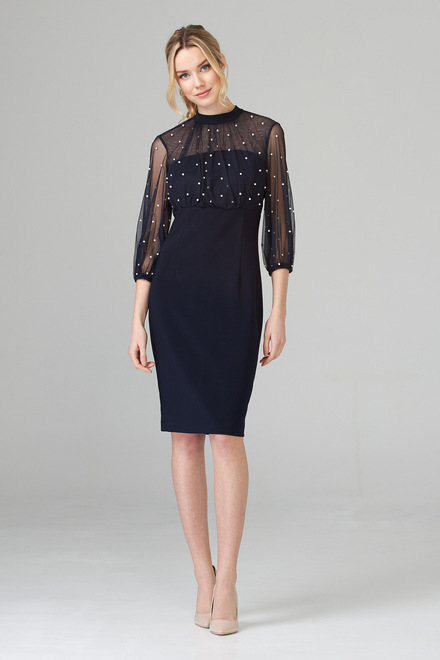 Joseph Ribkoff Dress Style 201291. Midnight Blue 40