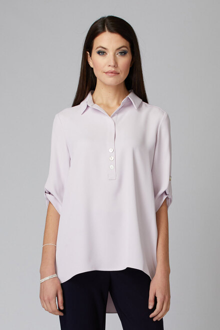 Joseph Ribkoff blouse style 201412. Brume Lavande